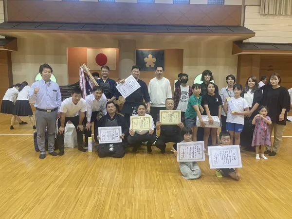 第48回岐阜県実業団剣道大会 団体優勝2連覇
